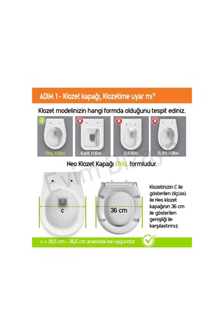 Amortisörlü Yavaş Kapanan Klozet Kapağı Diğer