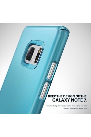 Ringke Slim Galaxy Note 7 Fe İle Uyumlu Kılıf Ocean Blue