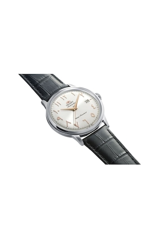 Orient Ra-ac0038s30b Kurmalı Otomatik Deri Siyah 41 Mm Erkek Kol Saati Gri
