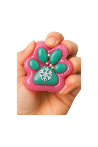 Busstier Kedi Patisi Yapışabilen Sukuşi Çok Renkli Squishy Jel Pati Gerginlik Giderici Yapışkan Slime Pati Anti Ge