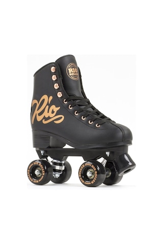 Rio Roller Rose Black Quad Paten