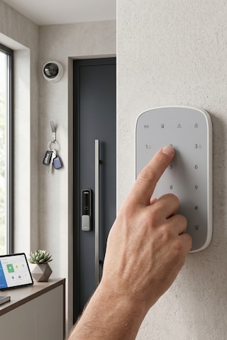 Dahua Dhı-ark30t-w2 Kablosuz Alarm Tuş Takımı Şifre Paneli Wireless Keypad Güvenlik Kontrol Ünitesi