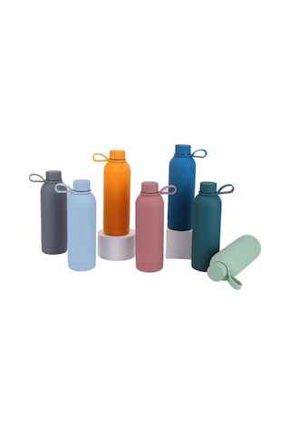 Çelik İçli Termos 750 Ml Pembe Skm005 .