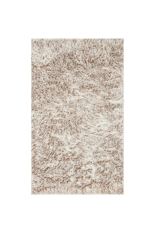 Raschel Carpet Premium Seri Lüks Bej Tavşan Tüyü Kirpi Kaymaz Taban Halı Yolluk Rctasvankırpı Bej Krem