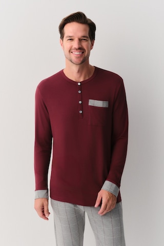 Suwen Edward Erkek Pijama Takımı Sh26305660a964 Gri Melanj Desenli