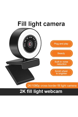 Homyl Mini 1080p/2k/5mp Web Kamerası, 5mp-otomatik-odaklama