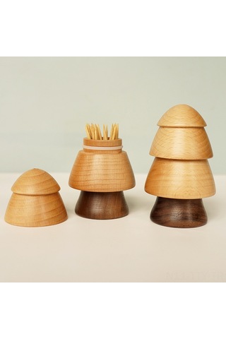 Dianziye Ev Kullanıma Ahşap Diş İğnesi Kutusu, Kuzey Avrupa Stili, Özel Tasarım, Dayanıklı Malzeme, Perakende Ve Toptan Satış Diğer