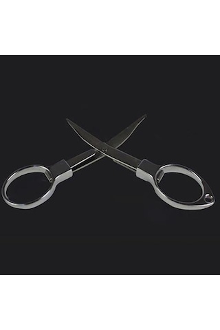 Mini Katlanır Çelik Makas Outdor Güvenlik Balıkçılık Hobi Okul Sa