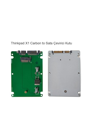 Thinkpad X1 Carbon 2012 Ssd 2.5" Sata Sabit Disk Kutusu 26 Pin 20+6