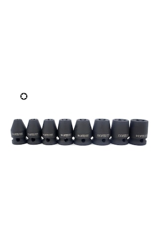 Ceta Form E10 - E24 1/2" Dişi Torx Havalı Lokma Takımı 8 Parça C66-r08