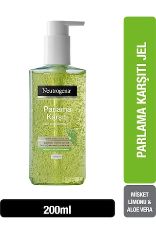Neutrogena Parlama Karşıtı Peeling ve Temizleme Jeli 2li Set