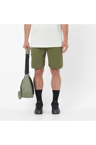 Salomon Wayfarer 2.0 Erkek Outdoor Şortu Grape Leaf Lc2746800 Yeşil