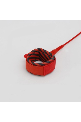 Suntek Sörf Tahtası Tasma Bacak İpi Çift Kırmızı-10-ft