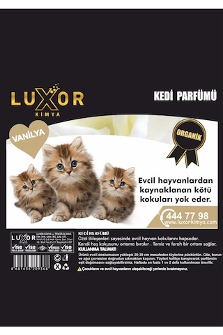 Luxor Kimya Kedi Parfümü Vanilya 200 ml