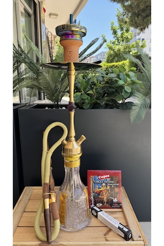 V37 Deluxe Kahveci Nargile Seti