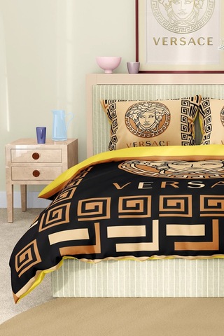 Marka Nevresim Takımı Çift Kişilik Pamuklu Saten Kumaş 6 Parça 3d Dijital Baskı Duvet Cover Set Model No:100 Renkli