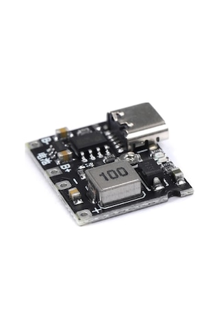 Tp4056 18650 Lityum Pil Şarj Modül Type C Ayarlı Voltaj Yükseltic