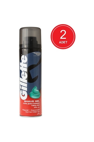 Gillette Normal Tıraş Jeli 2 x 200 ML