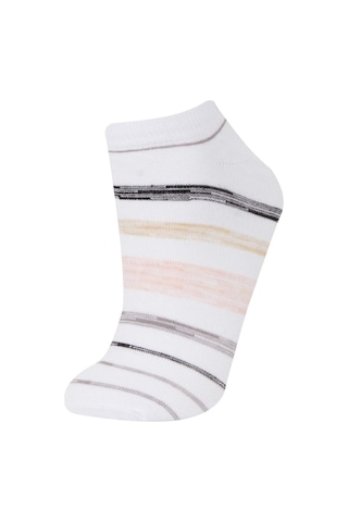 DeFacto Kadın 3'lü Pamuklu Patik Çorap E2168AXNSKR1