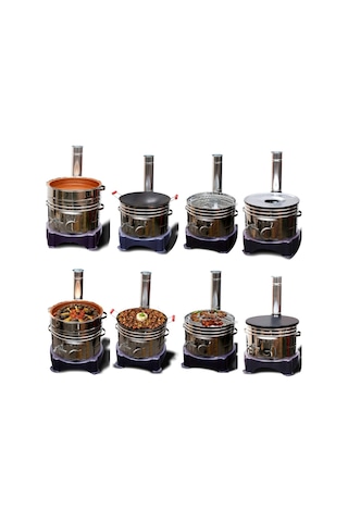 Çok Amaçlı Güveç Mangal Seti