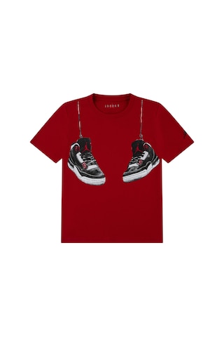 Nike Jdb Aj3 Shoe Strıngs Çocuk Kırmızı Tişört 95f483-r78