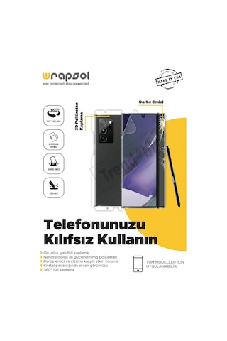 Asus Zenfone 10 Full Body 360 Derece Tam Kaplama Film