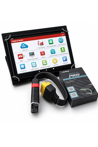 Crp919max Launch Arıza Tespit Cihazı X431 Golo Pro 1 Yıl Onlıne Tablet Dahil Full Set