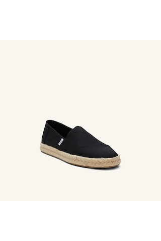 10019875 Black Espadril Erkek 10019875 10019866 10019870 10019899 Toms Alpargata Rope 2.0 Siyah
