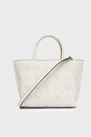 Guess Emelie Logolu Çıkarılabilir Askılı Çanta Hwgp9928750 Bayan Çanta Hwgp99 28750 Wlo Beyaz