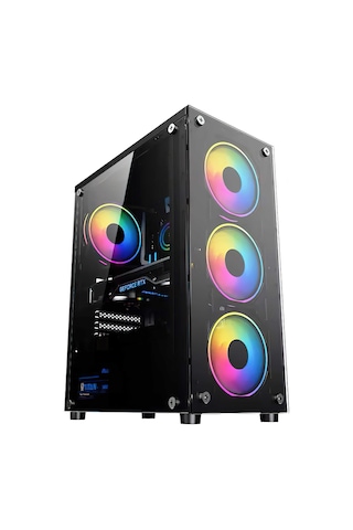 İzoly K201 i5-3470 16 GB 500 GB HDD+256 GB SSD 4 GB GT740 Dos Masaüstü Oyuncu Bilgisayarı