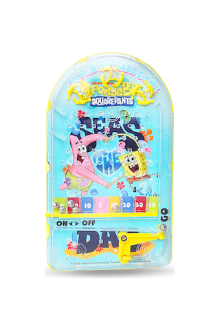 Pinball Sunger Bob Eğitici Retro Oyuncak Mavi