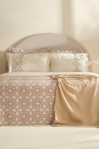 Karaca Home Luvina 8 Parça Çift Kişilik Summer Set Bej Bej