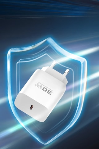 Ilkeshop Konfulon C87c 30w Type-c Çıkışlı Ekstra Dl51 1m Type-c To Type-c Kablolu Pd Şarj Cihazı - B