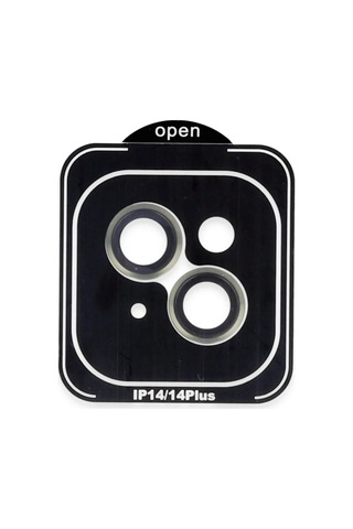 Joko Apple Uyumlu iPhone 14 Pvd Metal Kamera Lens - Yeşil Diğer