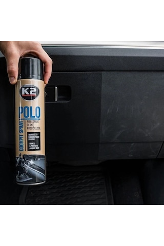 K2 Polo Cockpit Plastik Vinil Ahşap Koruyucu Cila 750ml