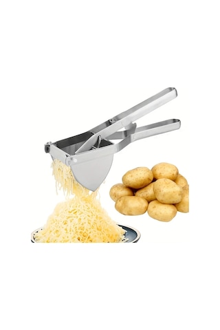 Honeybeeshop 1 Paket Paslanmaz Celik Patates Ezici Puresi Sebze Meyve Manuel Sikacak Pres 1pc