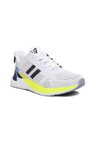 Celira Axs Beyaz Sarı Triko Erkek Sneaker Spor Ayakkabı Beyaz - Sarı