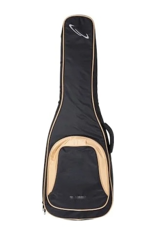 Siyah-sarı Renkli Elektro Gitar Gigbag İle Güvenli Taşıma 01