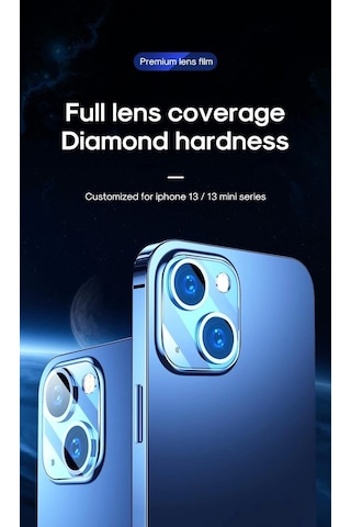 Joyroom Jr-pf860 Apple Uyumlu iPhone 13 Pro/13 Pro Max Kamera Lens Koruyucu Cam