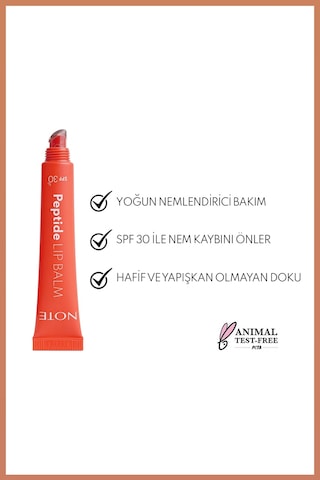 Peptide Lip Balm 05 Sweet Mango Nemlendirici ve Parlatıcı Renkli Dudak Balmı