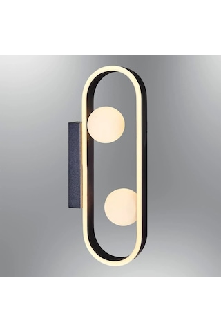 Özcan Aydınlatma 1417-apl Aplik Siyah Siyah