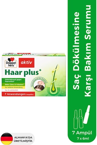 Doppelherz Dökülme Karşıtı Saç Bakım Serumu 7 x 6 ML