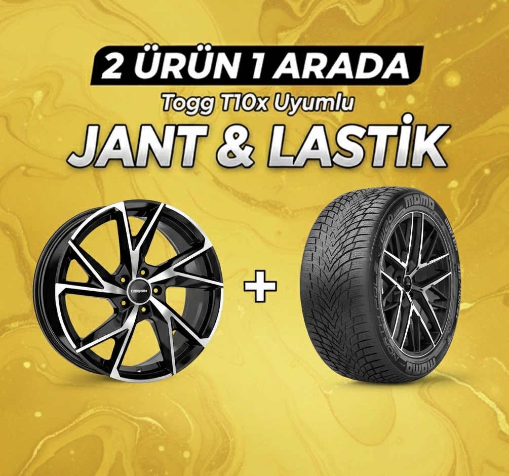 Togg T10x Momo225/60R18 KışLass 4Ads Yıl:2025+CA238018BP18"Jant 4Ad.