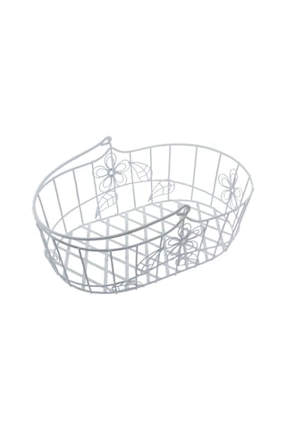 Mutluadim Saplı Metal Sepet Hediyelik