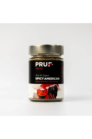 Pruf Tatlar Spıcy American Acılı Et Çeşni 160 G