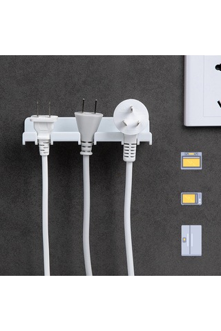 Konesam Köprücük, Diş Fırçası Ve Telefon İçin Duvar Bağcıklı Olmayan Otomatik Yapışkan Halka - Evde Mutfak, Banyo, Yatak Odası Saklama - Koyu Mavi Diğer