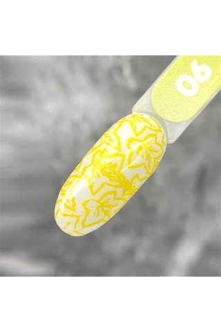Stamping Oje "tramp Stamp" 06 Sarı 8 Ml