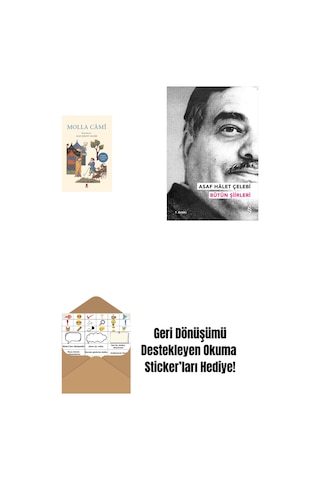Molla Câmî + Asaf Hâlet Çelebi - Bütün Şiirleri + Okuma Sticker'ları