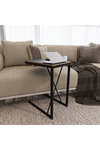 C Sehpa Yan Sehpa Zigon Sehpa Füme 1412