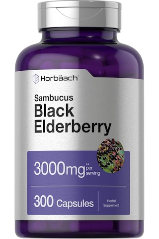 Horbäach Sambucus Black Elderberry 300 Caps